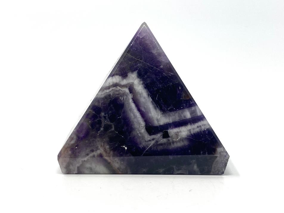 Chevron Amethyst Crystal Pyramid 6.3cm