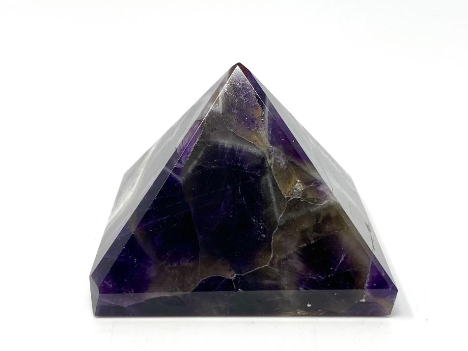 Chevron Amethyst Crystal Pyramid 5.5cm