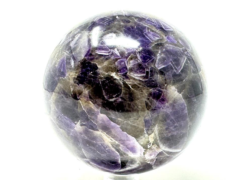 Chevron Amethyst Crystal Sphere 7cm