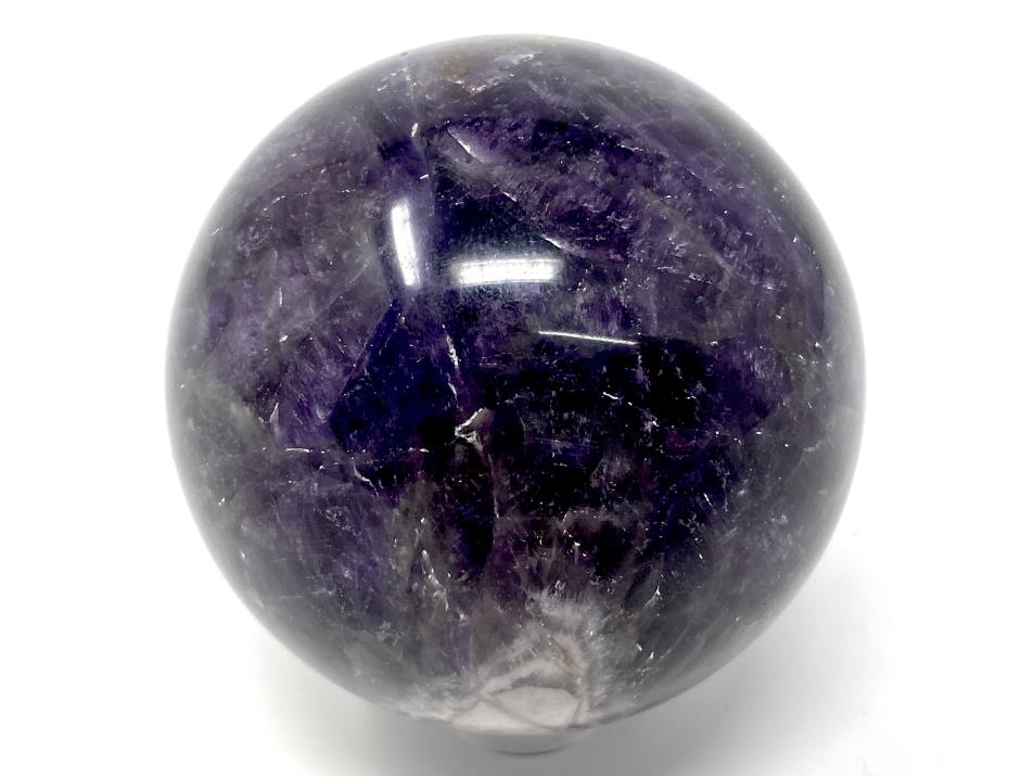 Chevron Amethyst Crystal Sphere 5.7cm