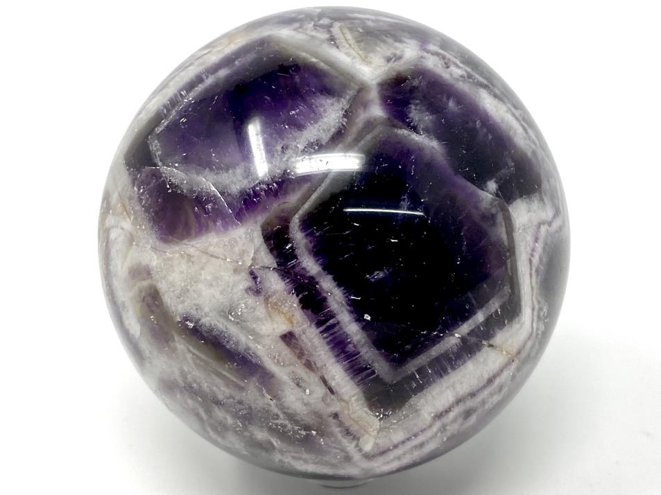 Chevron Amethyst Crystal Sphere 6.5cm