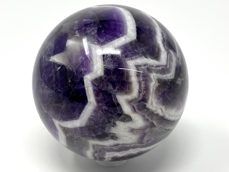 Chevron Amethyst Crystal Sphere 6.7cm