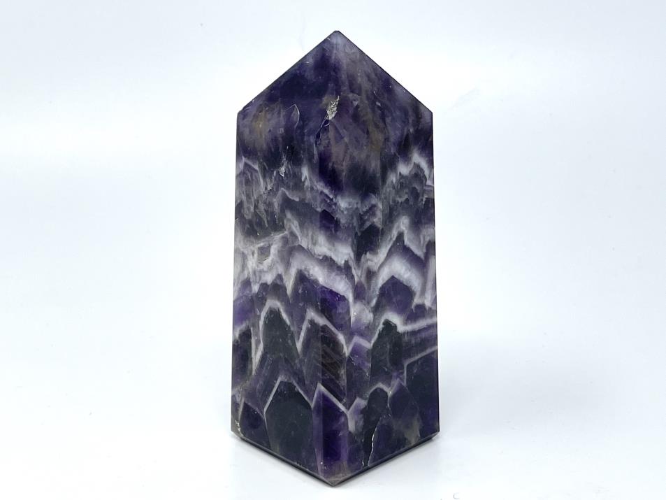 Chevron Amethyst Crystal Tower Large 12.4cm