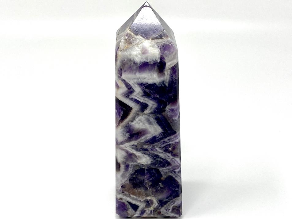 Chevron Amethyst Crystal Tower Large 14.8cm