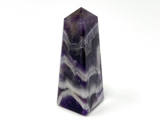 Chevron Amethyst Crystal Tower 6.8cm