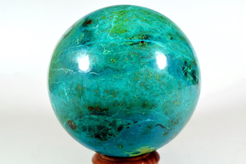 Chrysocolla Crystal Sphere Large 12.5cm