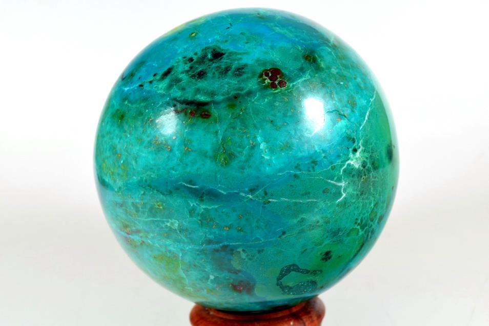 Chrysocolla Crystal Sphere Large 12.5cm