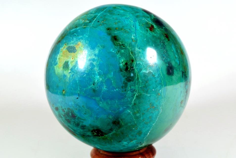 Chrysocolla Crystal Sphere Large 12.5cm