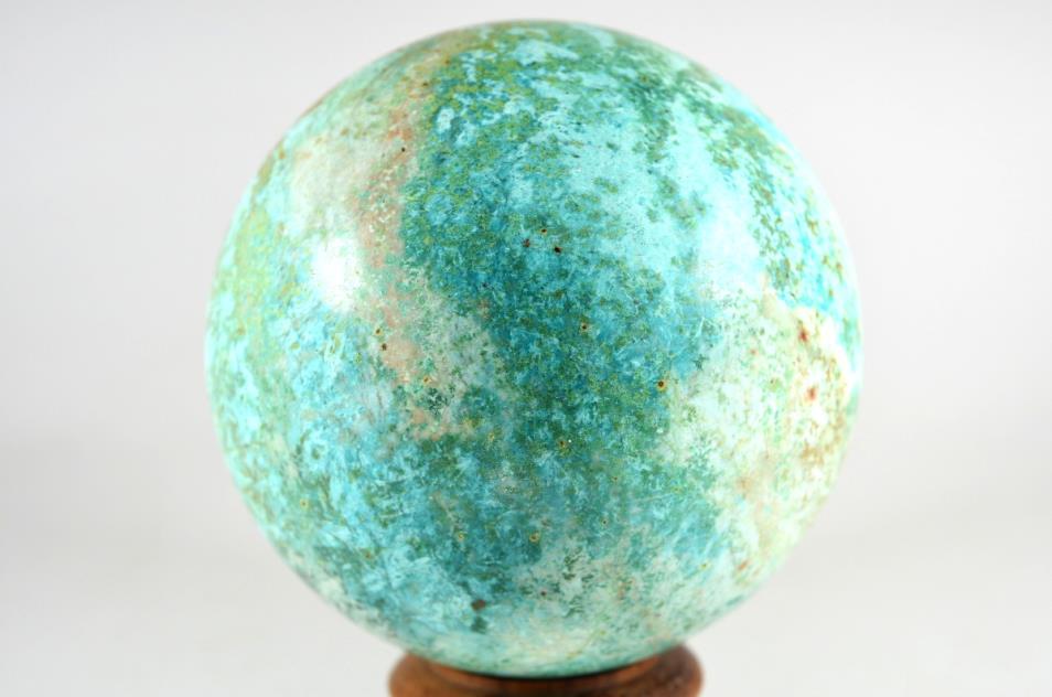 Chrysocolla Crystal Sphere Large 11.7cm