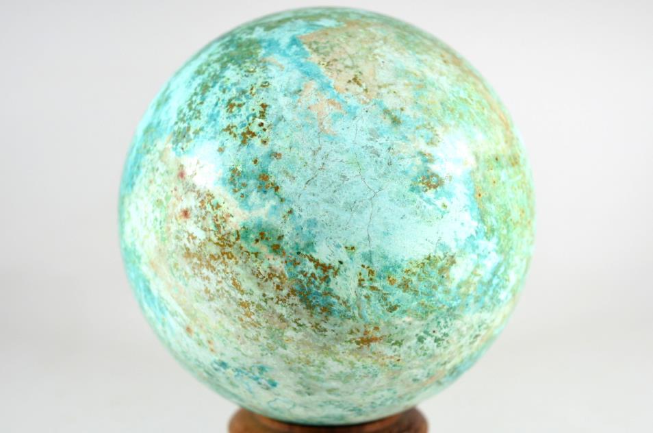 Chrysocolla Crystal Sphere Large 11.7cm