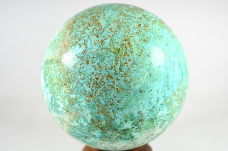 Chrysocolla Crystal Sphere Large 11.7cm