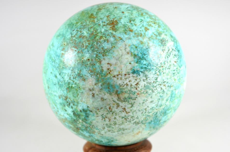 Chrysocolla Crystal Sphere Large 11.7cm