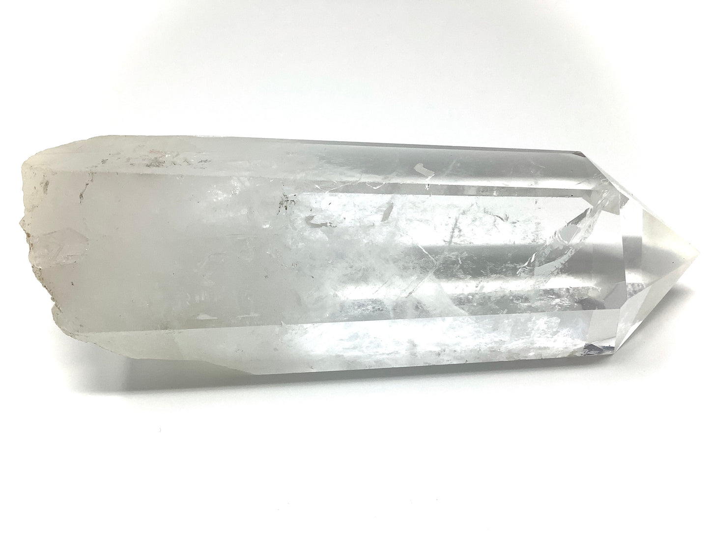 Clear Quartz Natural End Crystal Point Large 19cm