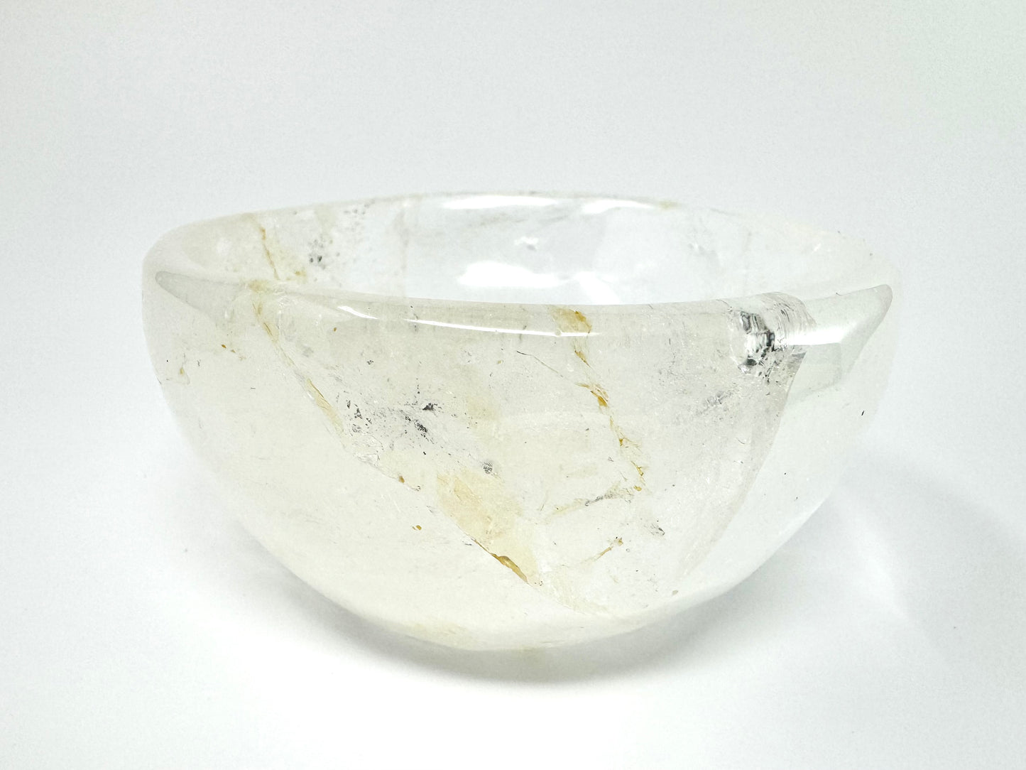 Clear Quartz Crystal Bowl 9.4cm