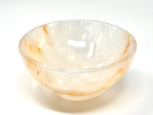 Clear Quartz Crystal Bowl 12.2cm