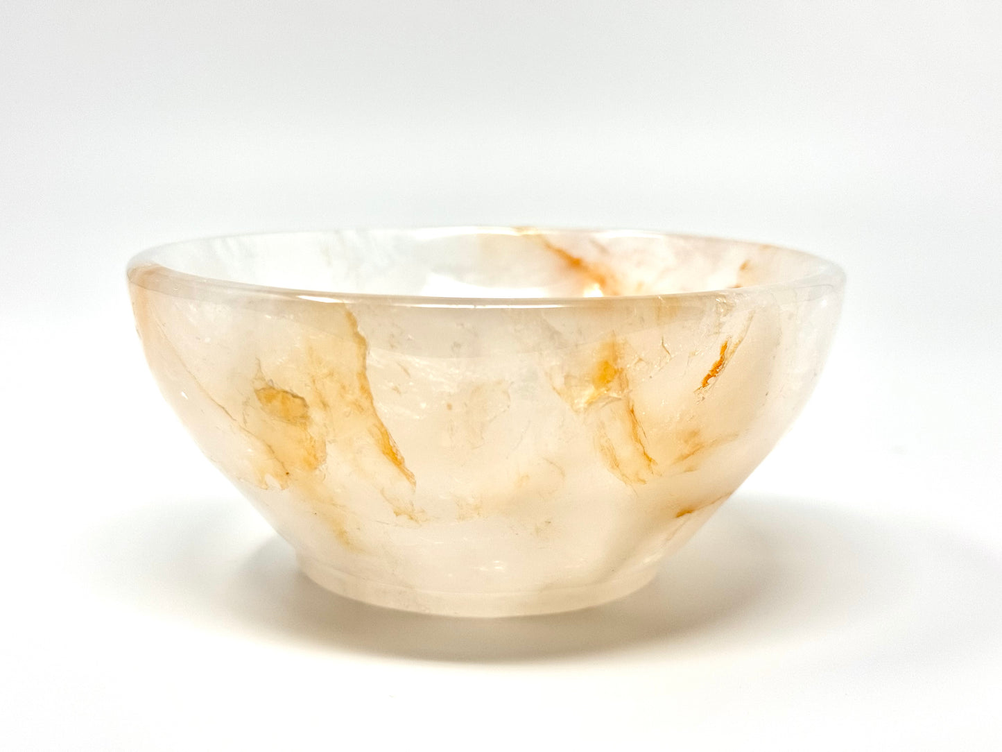 Clear Quartz Crystal Bowl 12.2cm