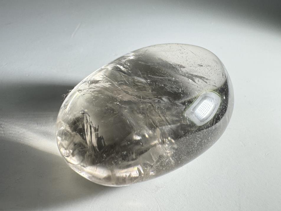 Clear Quartz Crystal Pebble 5.9cm