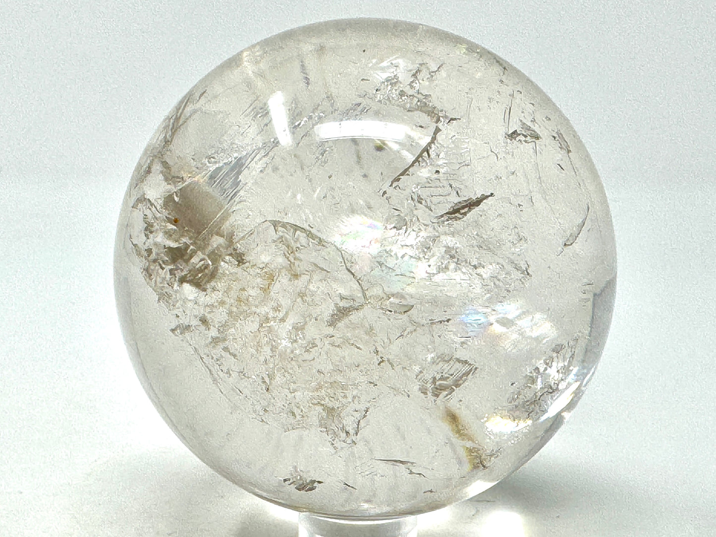 Clear Quartz Crystal Sphere 6.3cm