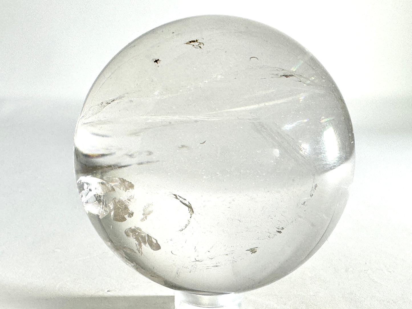 Clear Quartz Crystal Sphere 6.2cm