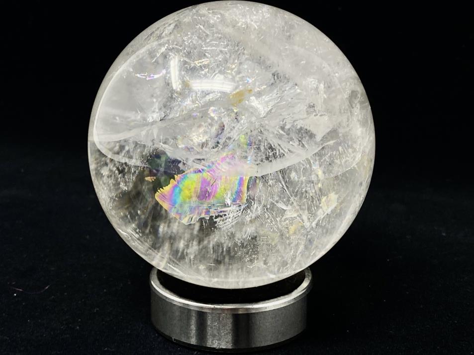 Clear Quartz Crystal Sphere Large 8.4cm