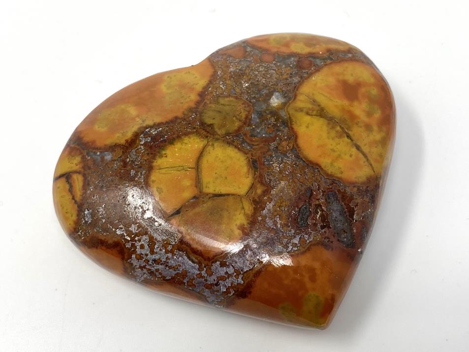 King Cobra Jasper Crystal Heart 7.1cm