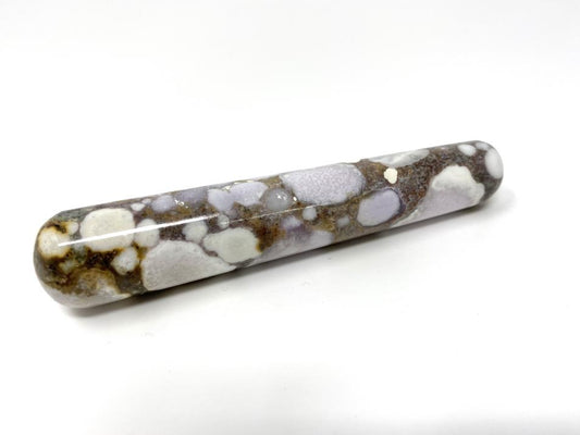 King Cobra Jasper Crystal Massage Wand 10.8cm