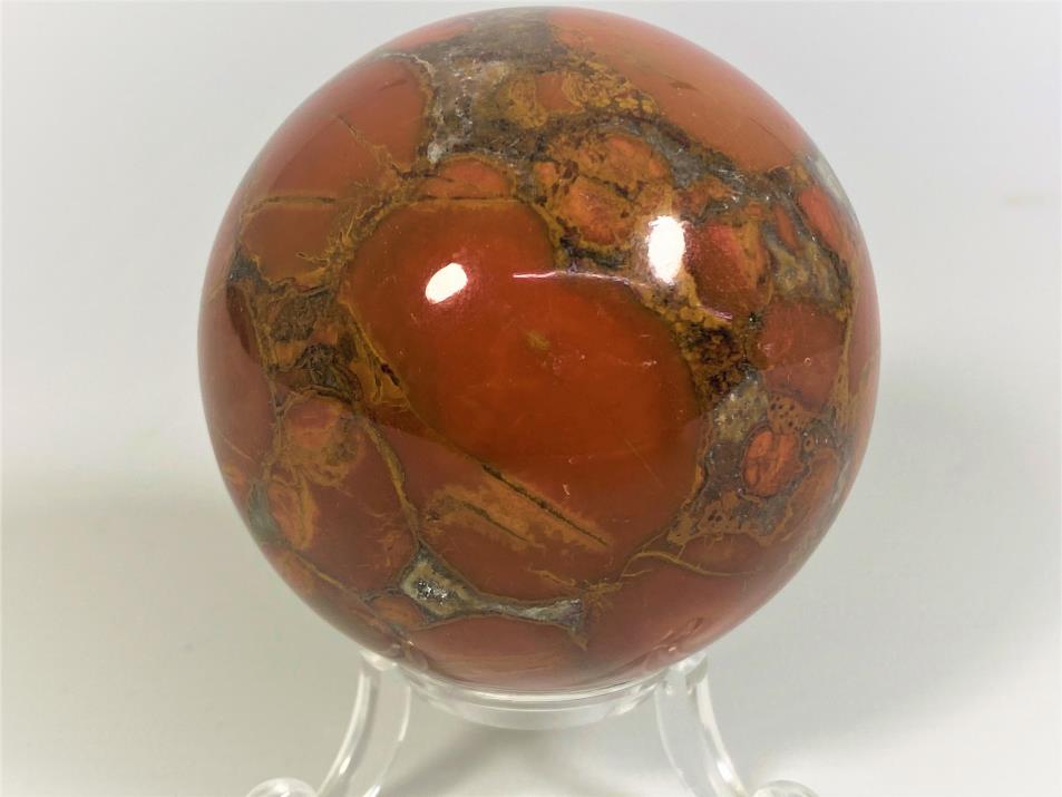 King Cobra Jasper Crystal Sphere 6.2cm