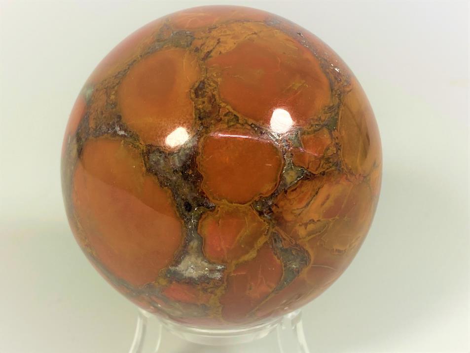 King Cobra Jasper Crystal Sphere 6.2cm