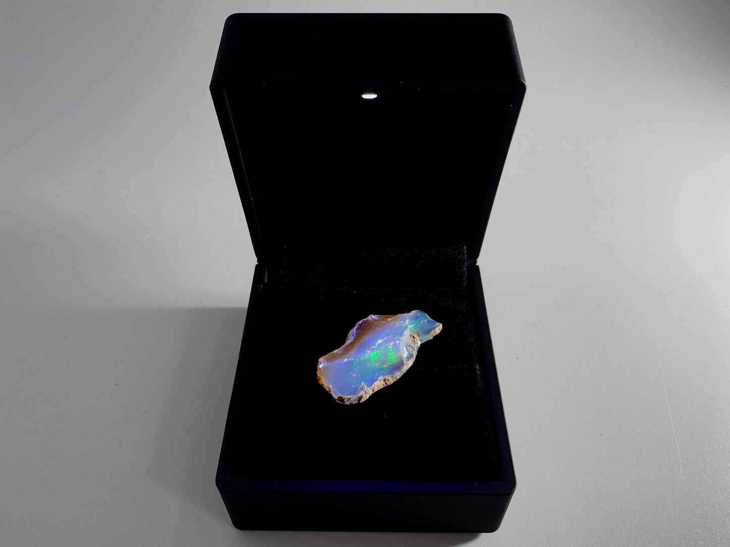 Ethiopian Crystal Opal Stone: Welo Opal Gemstone Natural Crystal 2.2 Grams