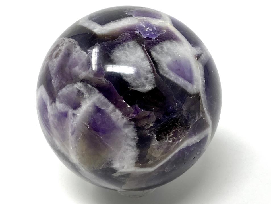 Chevron Amethyst Crystal Sphere 6cm