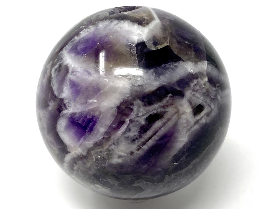 Chevron Amethyst Crystal Sphere 6cm