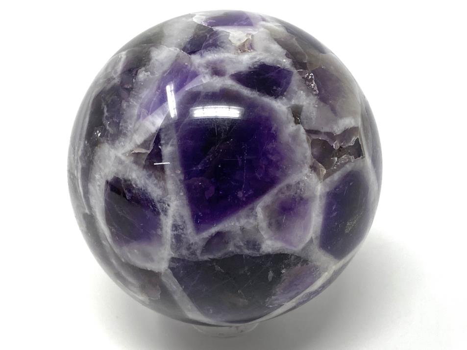 Chevron Amethyst Crystal Sphere 6cm