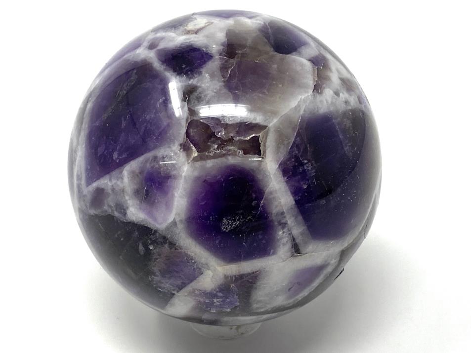 Chevron Amethyst Crystal Sphere 6cm