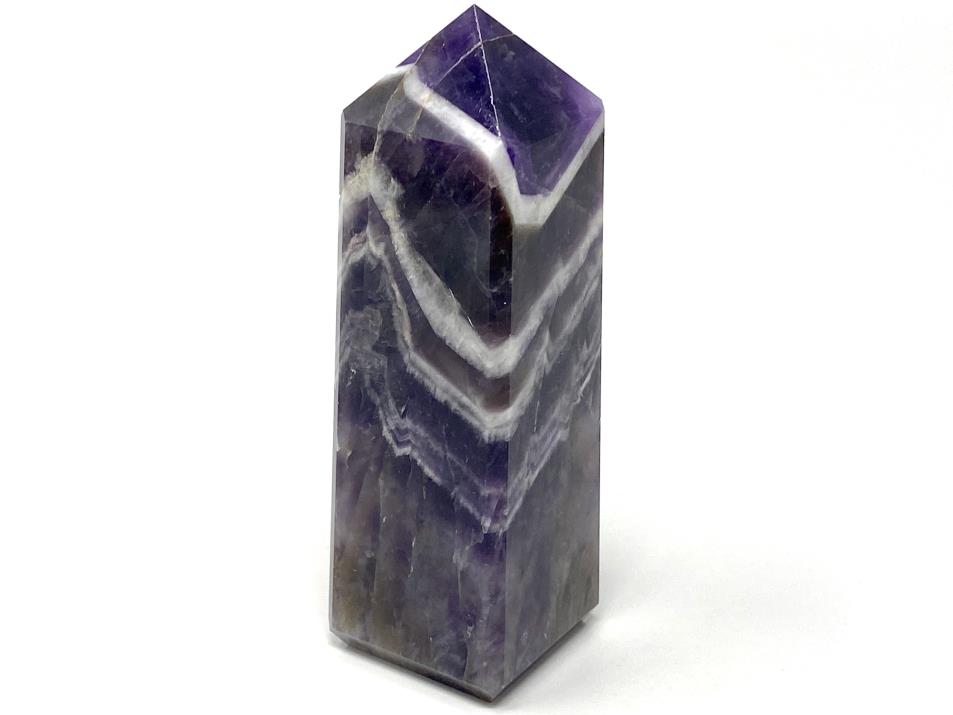 Chevron Amethyst Crystal Tower 11.2cm