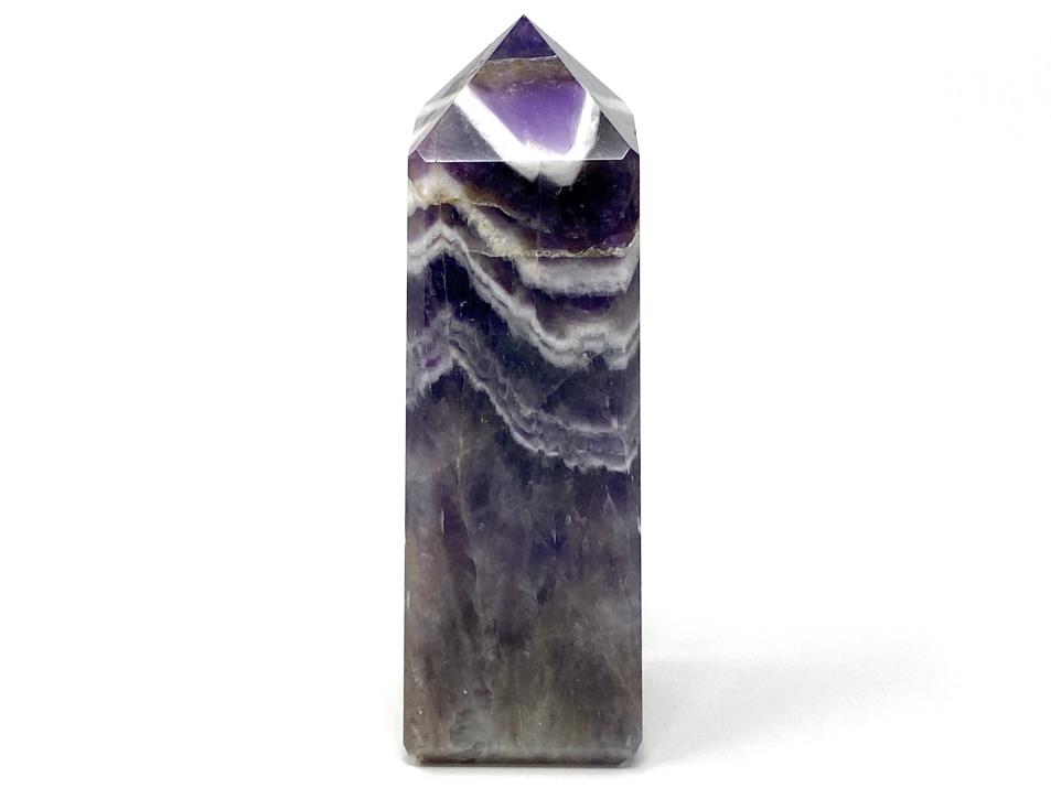 Chevron Amethyst Crystal Tower 11.2cm