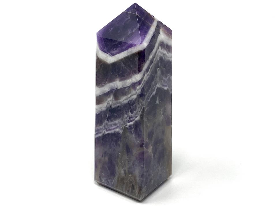 Chevron Amethyst Crystal Tower 11.2cm