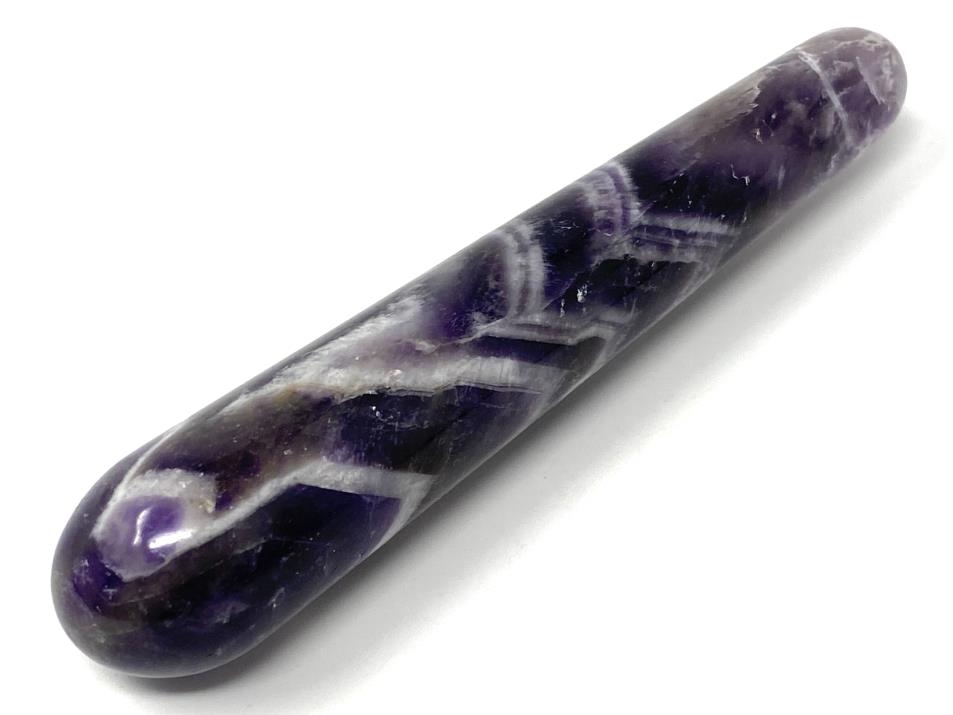 Chevron Amethyst Crystal Massage Wand 13.1cm