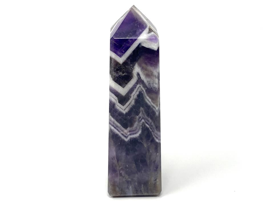 Chevron Amethyst Crystal Tower 12.3cm