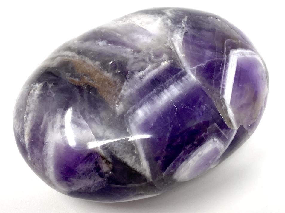 Chevron Amethyst Crystal Pebble 6.2cm