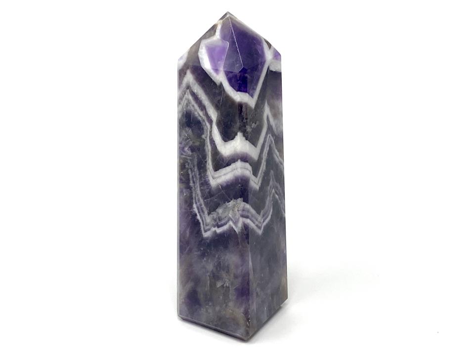 Chevron Amethyst Crystal Tower 12.3cm