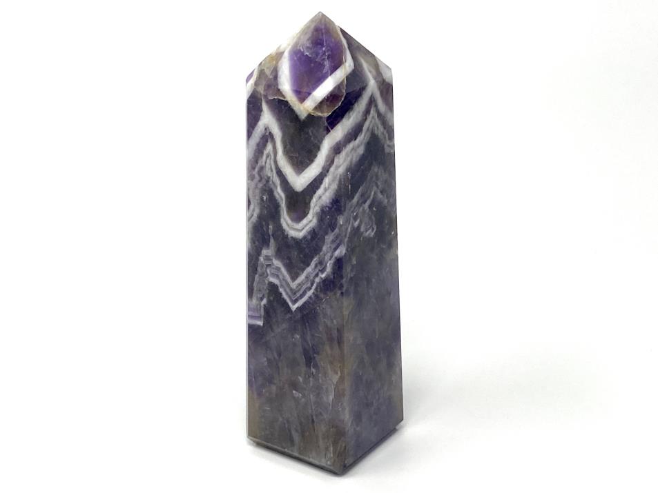 Chevron Amethyst Crystal Tower 12.3cm