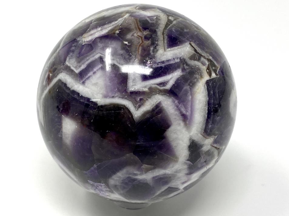 Chevron Amethyst Crystal Sphere 6.2cm