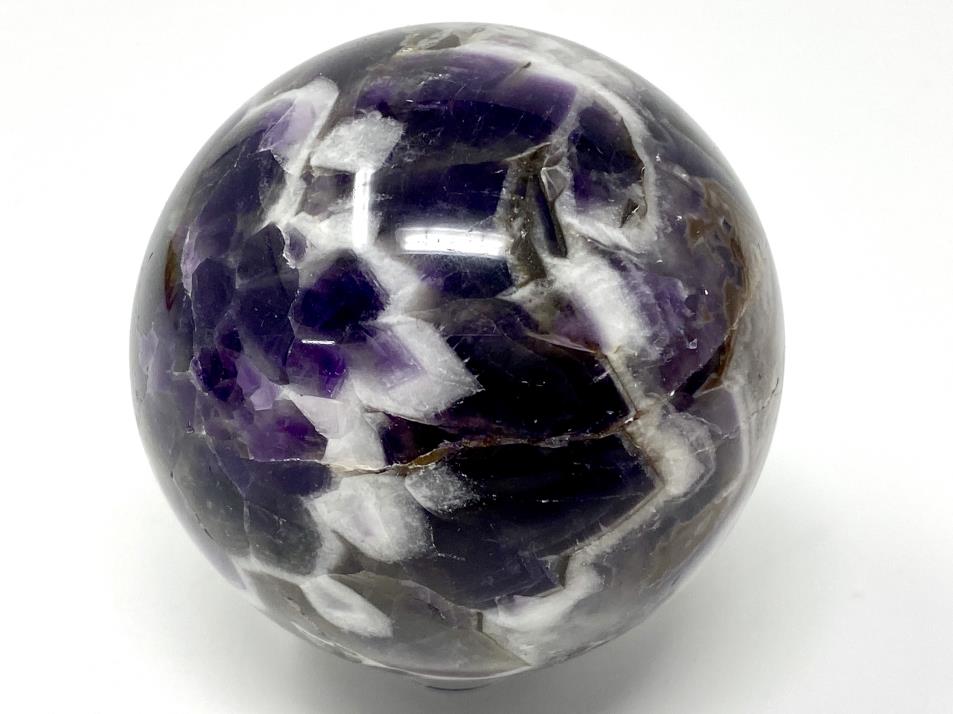 Chevron Amethyst Crystal Sphere 6.2cm