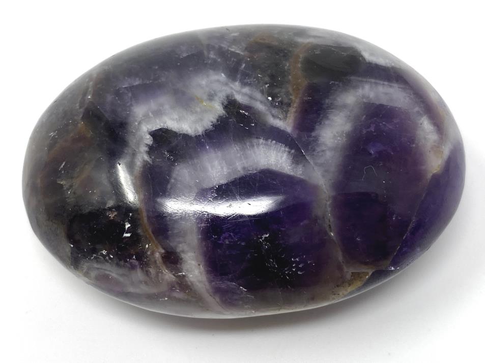 Chevron Amethyst Crystal Pebble 6.3cm