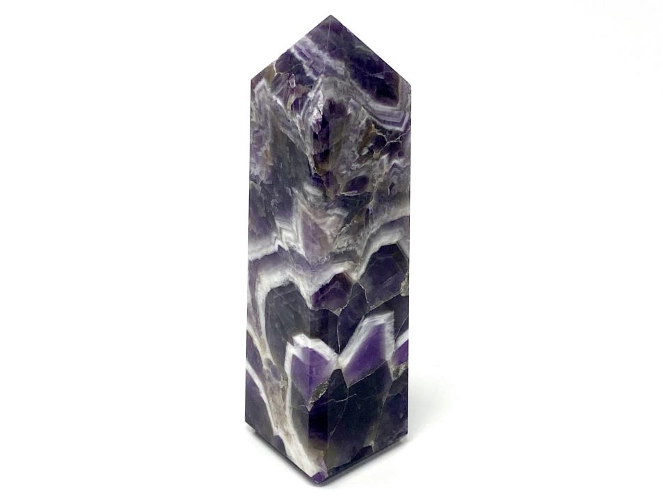 Chevron Amethyst Crystal Tower 11cm