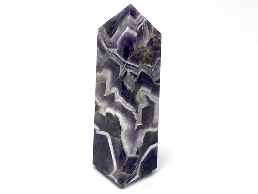 Chevron Amethyst Crystal Tower 11cm