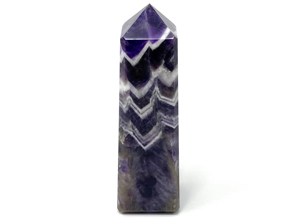 Chevron Amethyst Crystal Tower Large 13.1cm