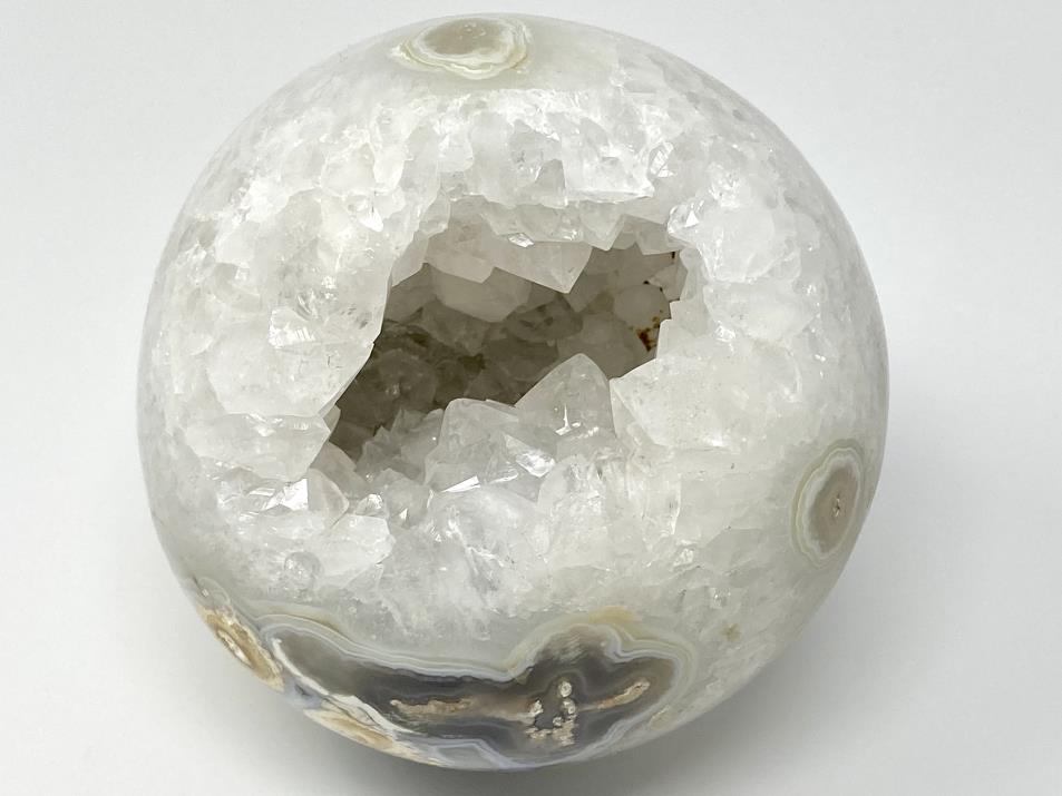 Druzy Agate Geode Crystal Sphere Large 11cm