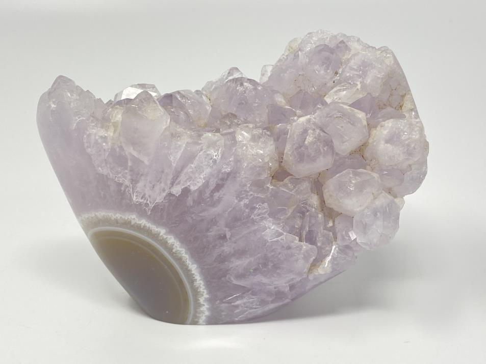 Druzy Amethyst Agate Crystal Freeform 12.5cm