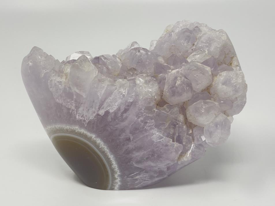 Druzy Amethyst Agate Crystal Freeform 12.5cm